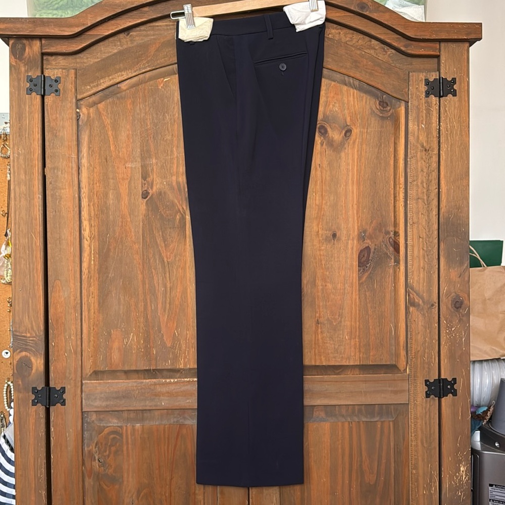 Calvin Klein slacks sz2 Navy blue